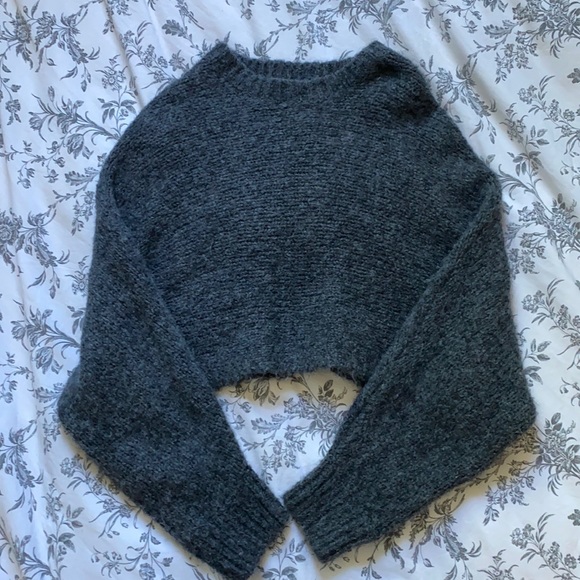 Wilfred cropped butterfly sleeve sweater - Picture 1 of 6